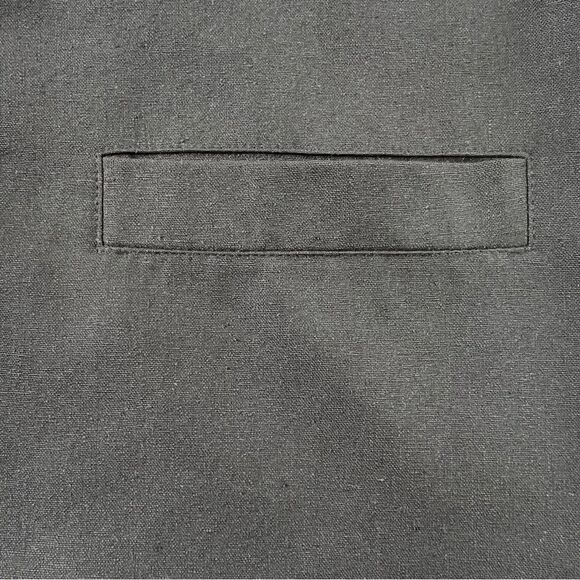 Prophecy VTG 90’s 100% Silk Mocha Mousse One Button Boxy Blazer Jacket SZ 10 - Picture 14 of 15